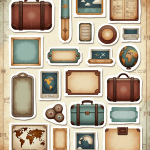 Journal Stickers - Sheet v21